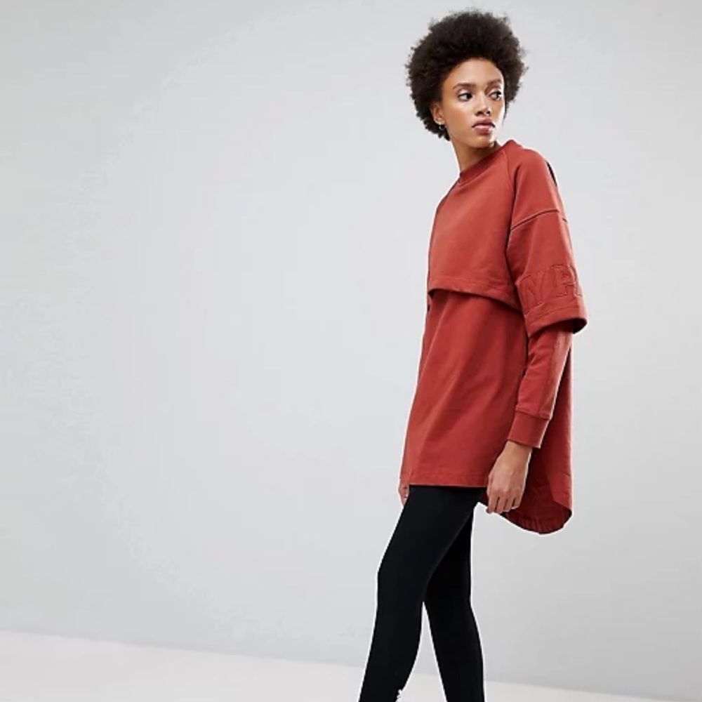 Ivy Park Double layer sweatshirt dress